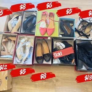 Women's heels and boots